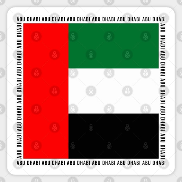 Abu Dhabi F1 Circuit Stamp Sticker by GreazyL